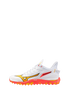 Mizuno Wave Leopardus - White/Fiery Coral/Citrus