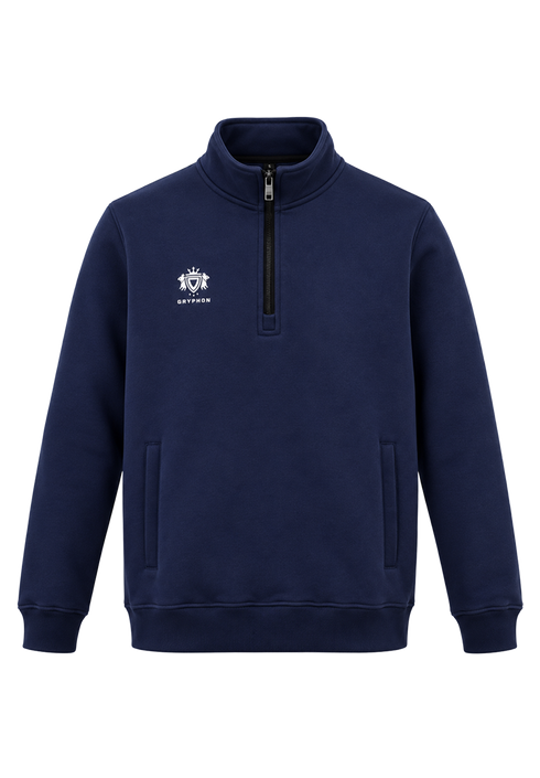Gryphon 1/4 Fleece Pullover Navy