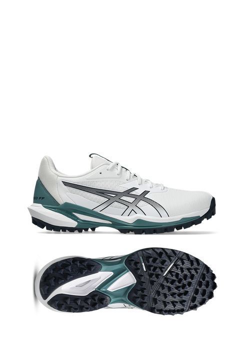 Asics Field Speed FF 2 Mens - White/Midnight Green
