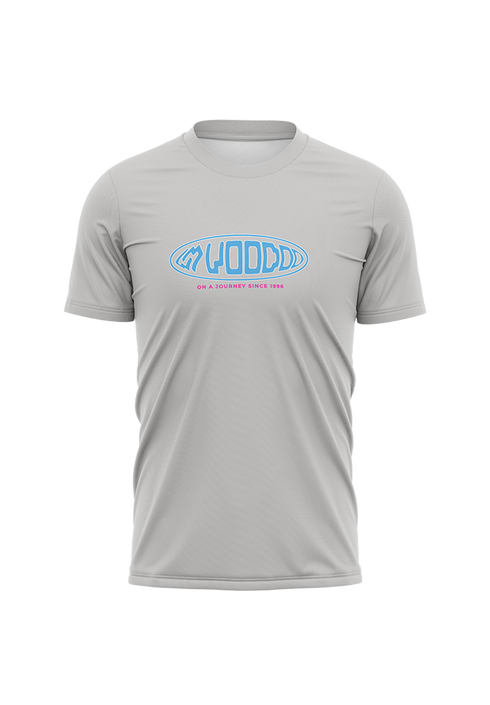 Voodoo Casual Journey Tee Light Grey Marle