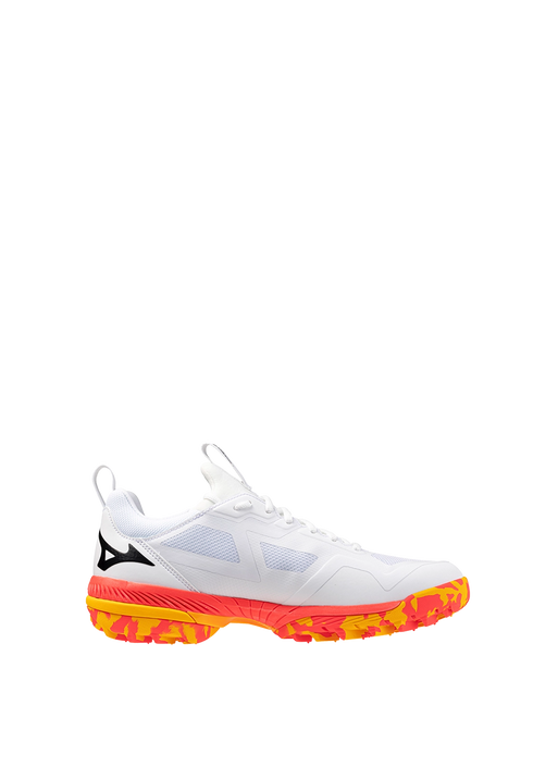 Mizuno Wave Panthera 2 - White/Fiery Coral/Citrus