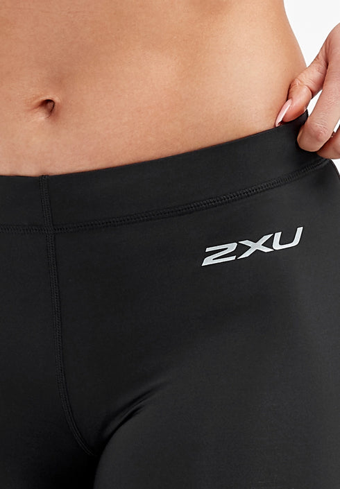 2XU Core Comp 5" Shorts Womens Black/Silver