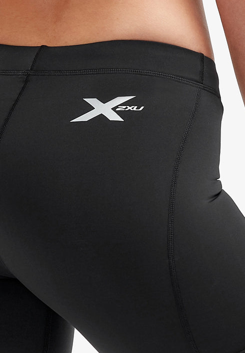 2XU Core Comp 5" Shorts Womens Black/Silver