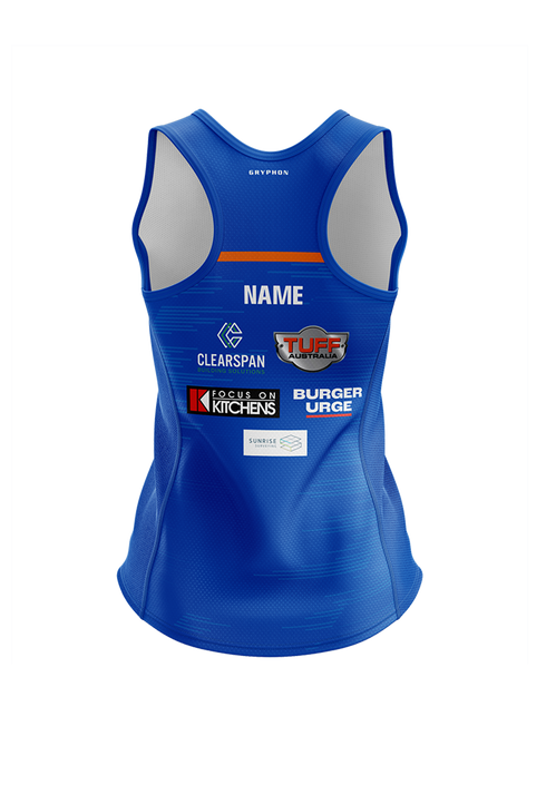 Newtown Training Singlet Womens Blue