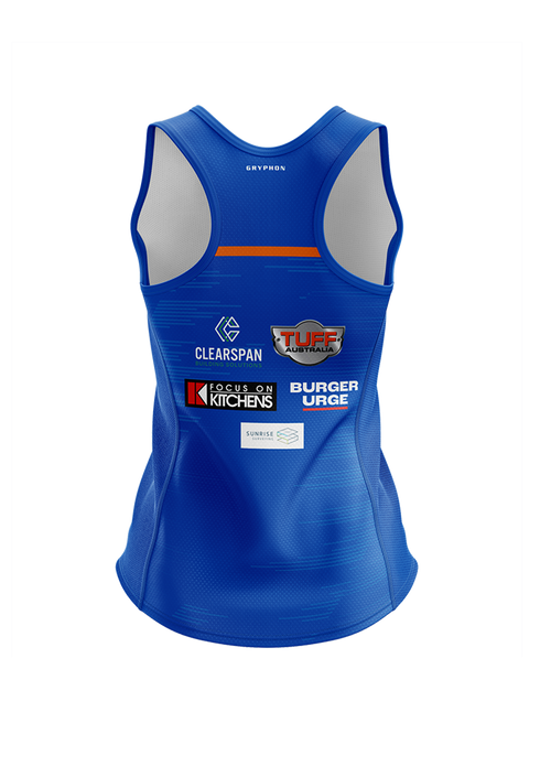 Newtown Training Singlet Womens Blue