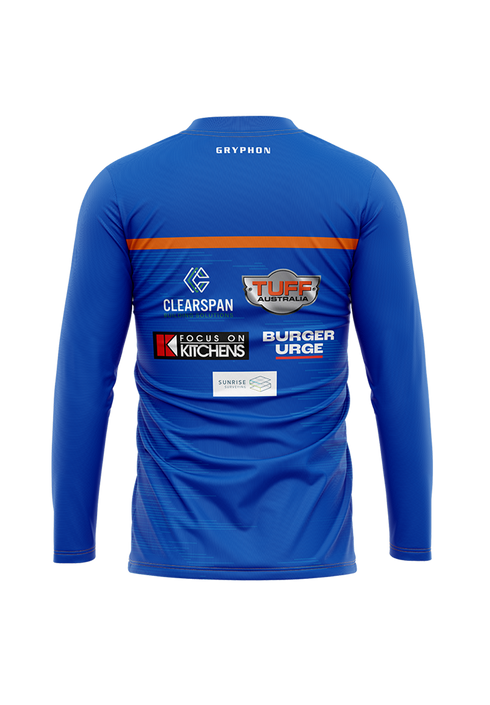 Newtown Training Longsleeve Shirts Unisex Blue