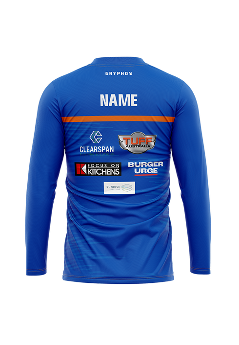 Newtown Training Longsleeve Shirts Unisex Blue