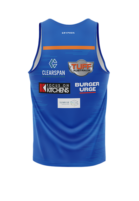 Newtown Training Singlet Mens Blue