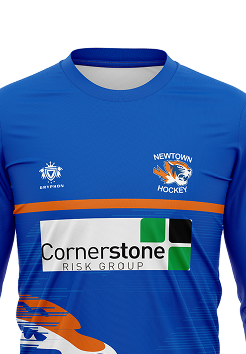 Newtown Training Longsleeve Shirts Unisex Blue