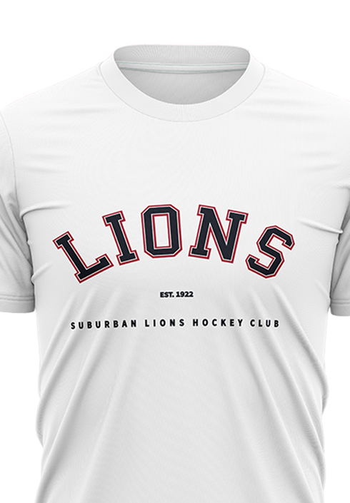 Subs Lions Casual Tee White