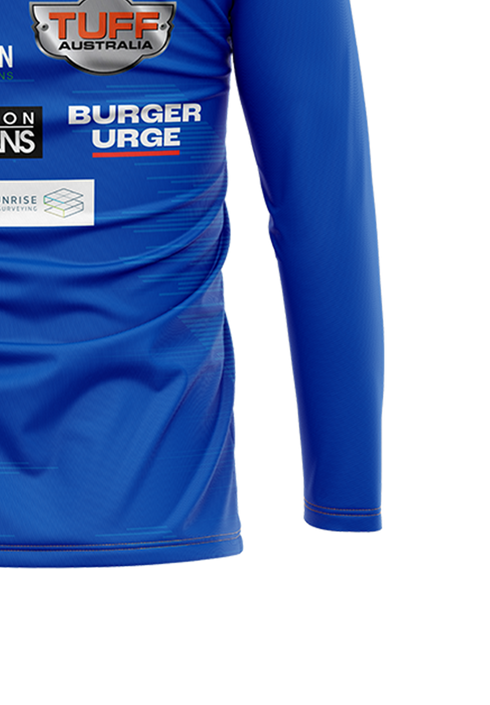Newtown Training Longsleeve Shirts Unisex Blue