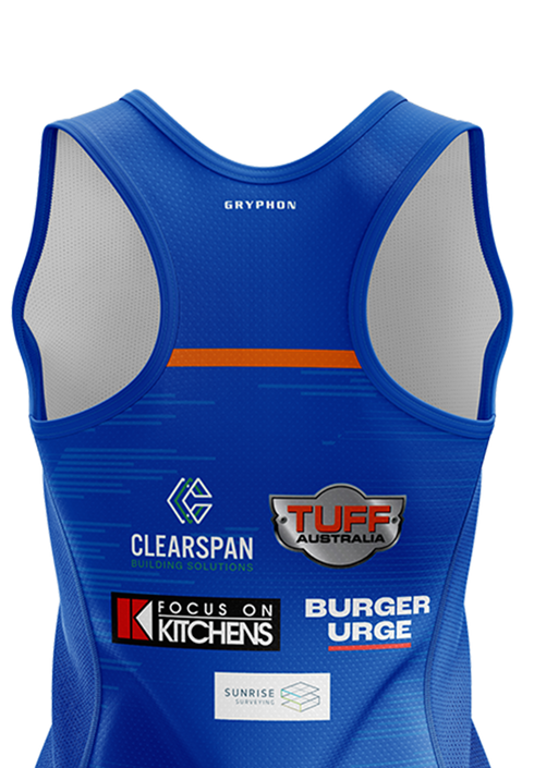 Newtown Training Singlet Womens Blue