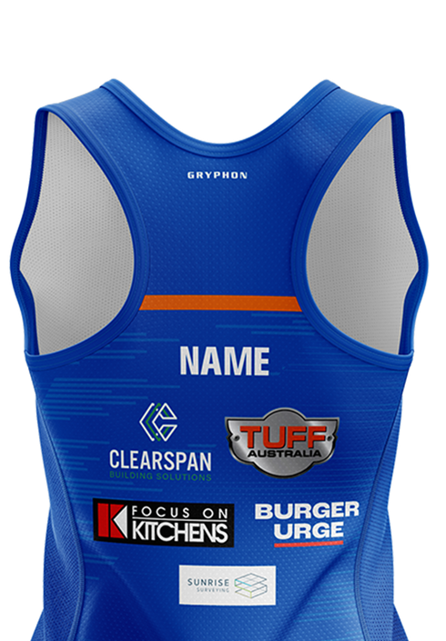 Newtown Training Singlet Womens Blue