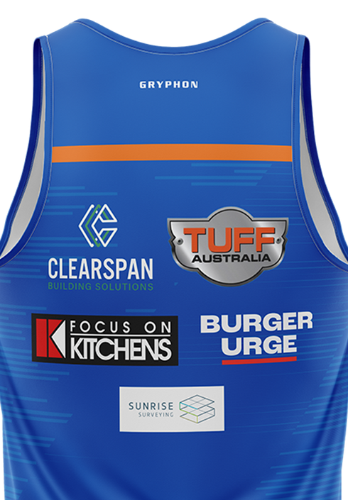 Newtown Training Singlet Mens Blue