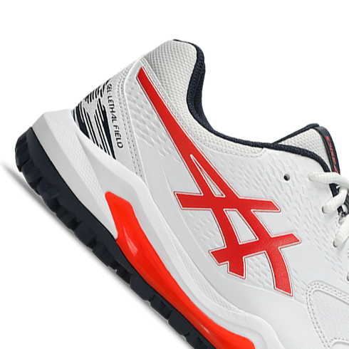 Asics Gel Lethal Field 2 Unisex - White/Cherry Tomato