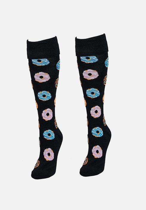 Gryphon Funky Socks Donuts Black