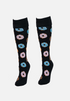 Gryphon Funky Socks Donuts Black