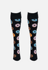 Gryphon Funky Socks Donuts Black