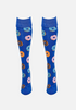 Gryphon Funky Socks Donuts Blue