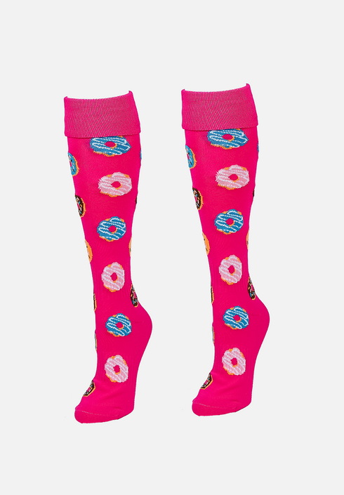 Gryphon Funky Socks Donuts Pink