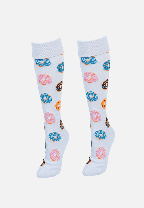Gryphon Funky Socks Donuts White