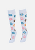 Gryphon Funky Socks Donuts White