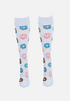 Gryphon Funky Socks Donuts White