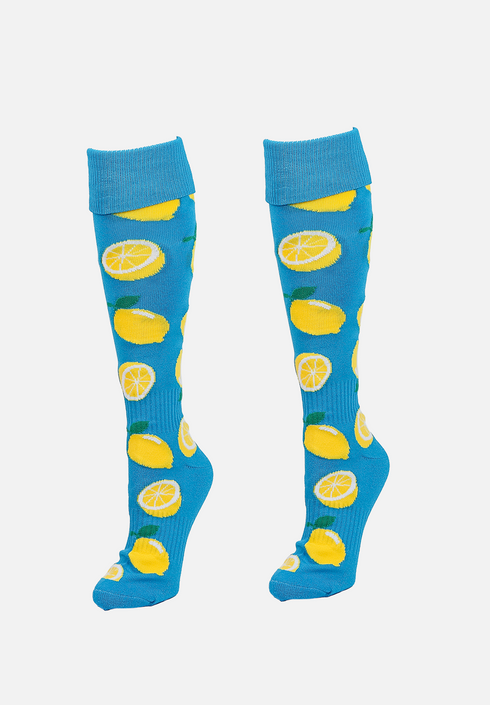 Gryphon Funky Socks Lemon Crush Blue