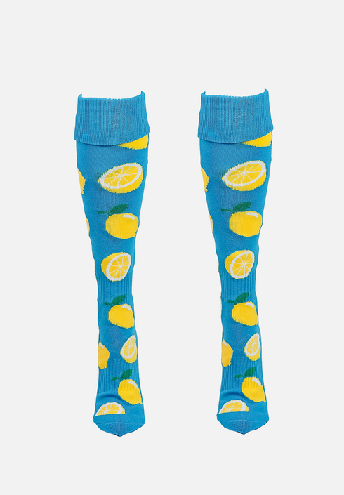 Gryphon Funky Socks Lemon Crush Blue
