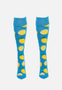 Gryphon Funky Socks Lemon Crush Blue