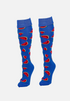 Gryphon Funky Socks Watermelon Punch Royal Blue