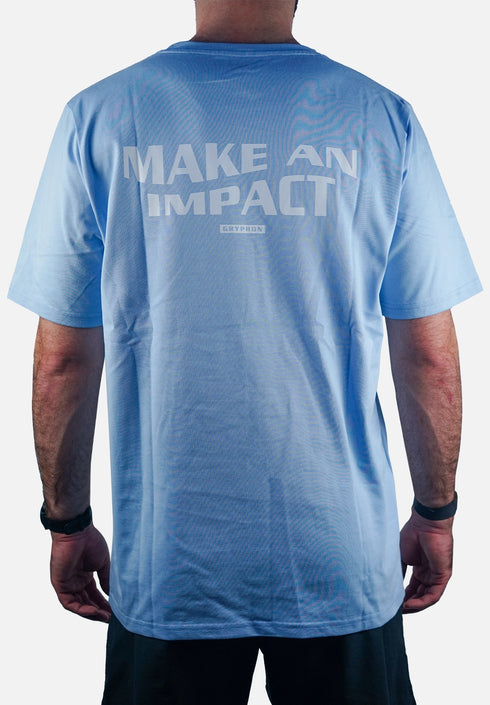 Gryphon Heavy Cotton Tee Unisex Pale Blue