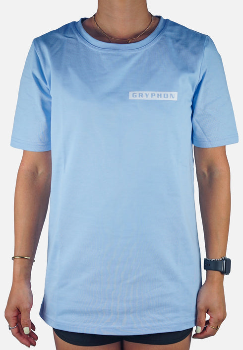 Gryphon Heavy Cotton Tee Unisex Pale Blue