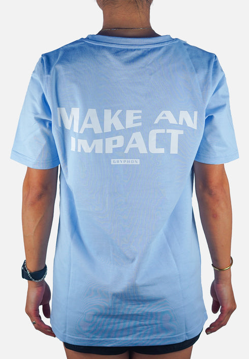 Gryphon Heavy Cotton Tee Unisex Pale Blue