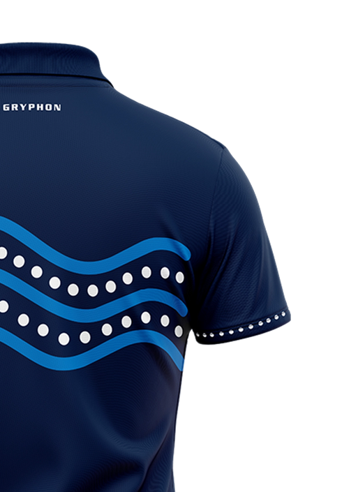 Whitford Indigenous Polo Navy Women