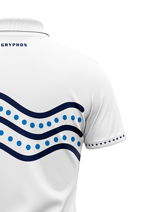 Whitford Indigenous Polo White Women
