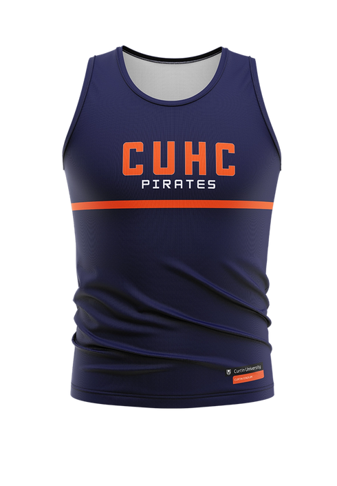 Curtin Uni Pirates Training Singlet Womens