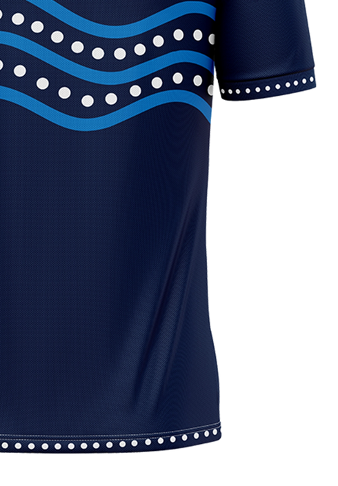 Whitford Indigenous Polo Navy Men