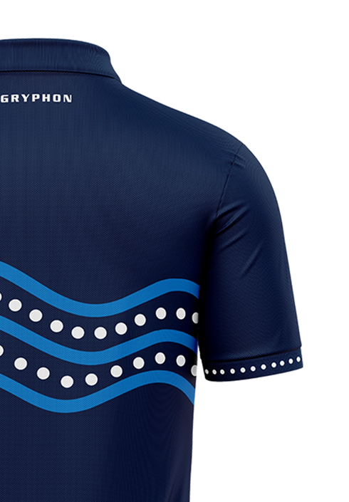 Whitford Indigenous Polo Navy Men