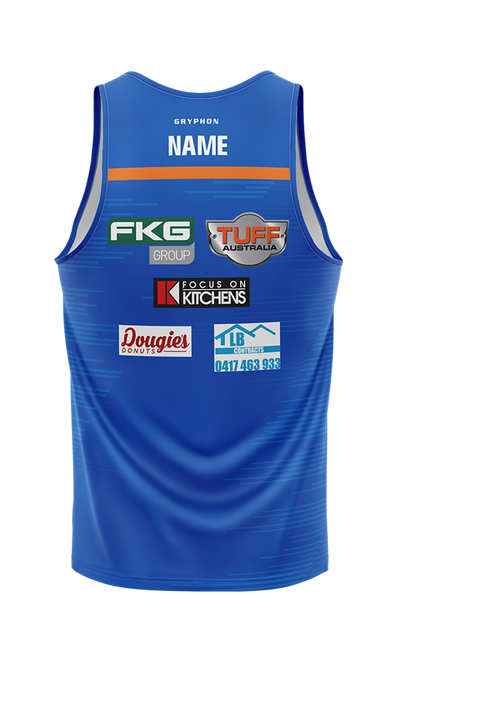 Newtown Training Singlet Mens Blue