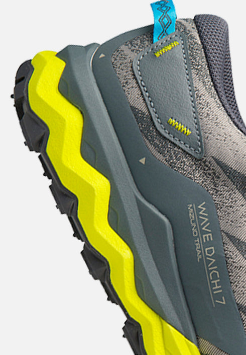 Mizuno Wave Daichi 7 Mens - Ghost Gray/Ombre Blue/Bolt