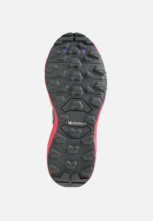 Mizuno Wave Daichi 7 Womens -Pearl Blue/High-Vis Pink/Purple Punch