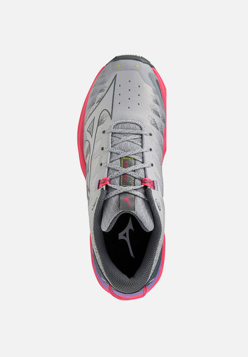 Mizuno Wave Daichi 7 Womens -Pearl Blue/High-Vis Pink/Purple Punch