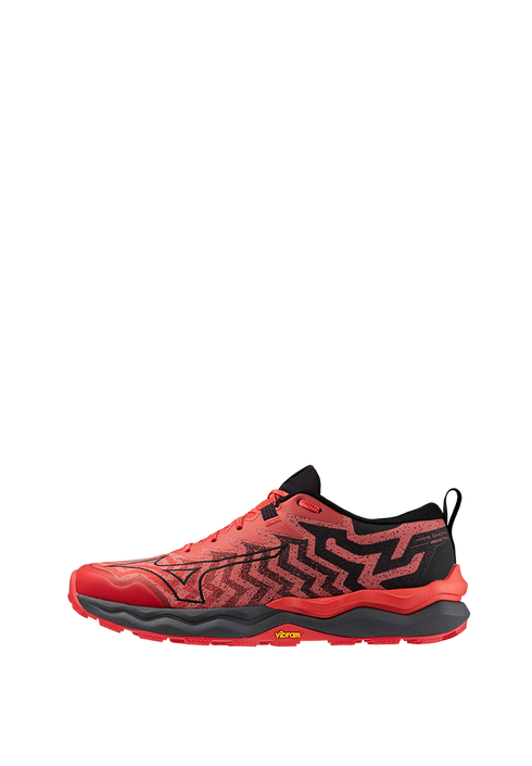 Mizuno Wave Daichi 8 Mens - Cayenne/Black/High Risk Red