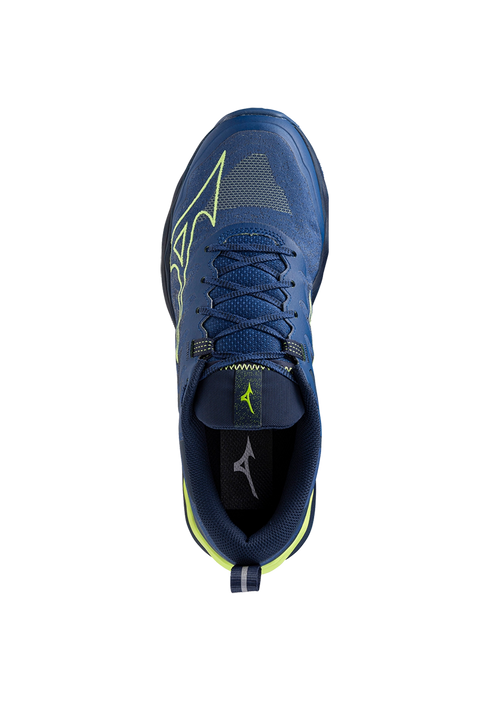 Mizuno Wave Daichi 8 Mens - Peony/Sharp Green/Dress Blues