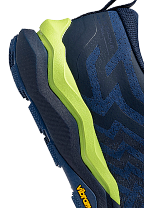 Mizuno Wave Daichi 8 Mens - Peony/Sharp Green/Dress Blues