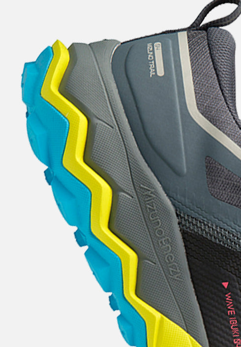 Mizuno Wave Ibuki 4 Mens - Stormy Weather/Bolt/Jet Blue