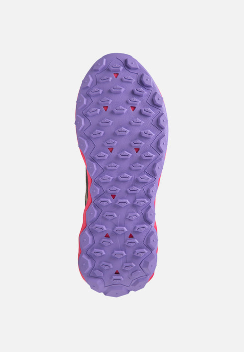 Mizuno Wave Ibuki 4 Womens - Ghost Gray/High-Vis Pink/Purple Punch