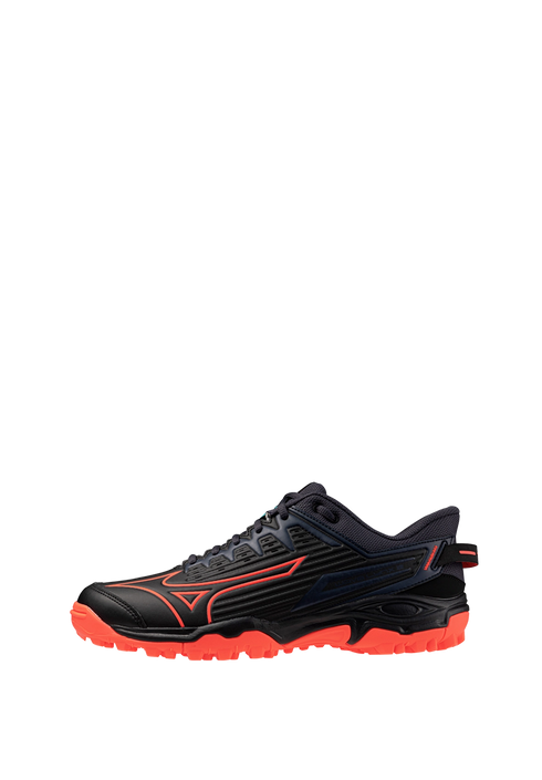 Mizuno Wave Lynx 2 - Black/Neon Flame/Peacock Blue