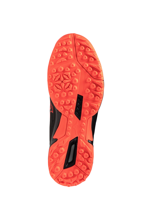 Mizuno Wave Lynx 2 - Black/Neon Flame/Peacock Blue